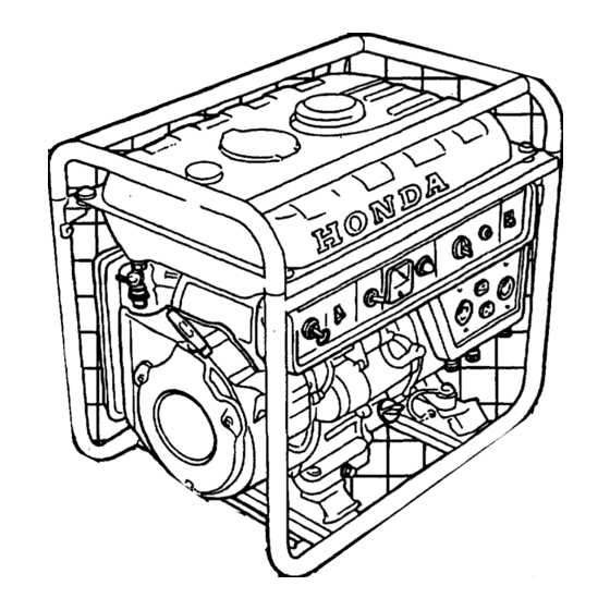Honda EMS4000 Owner's Manual