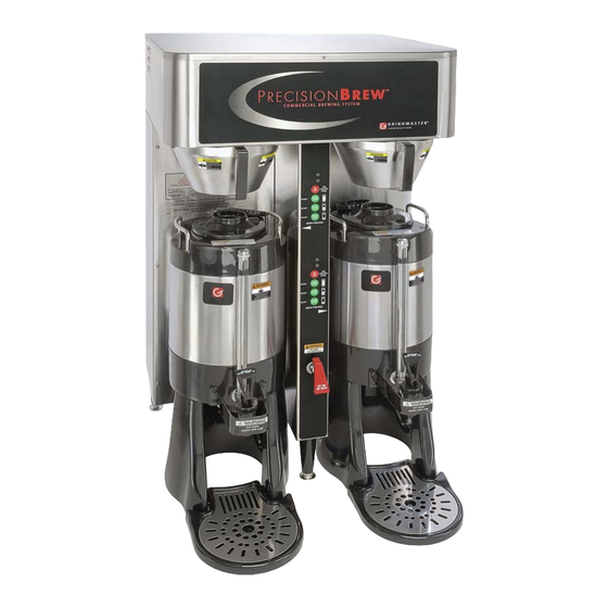 Grindmaster PrecisionBrew PBIC-430 Specification Sheet