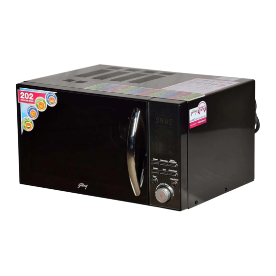 Godrej Appliances GMX 25CA1 MIZ User Manual