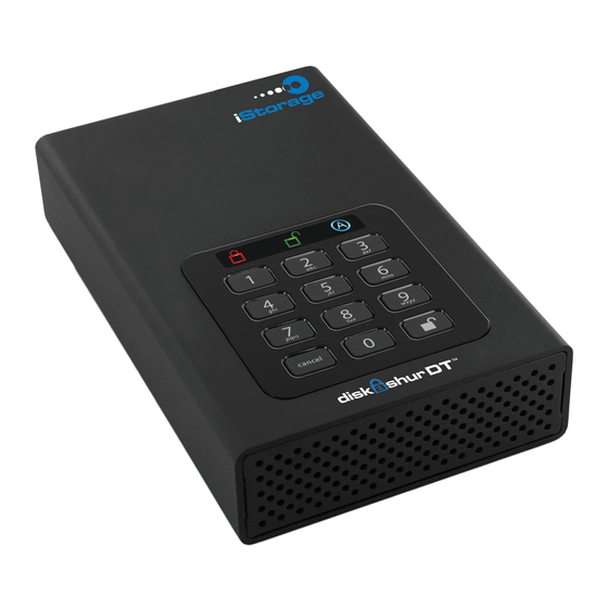 iStorage diskAshur DT Quick Start Manual
