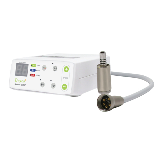 BEYES Maxso E600 Instructions For Use Manual