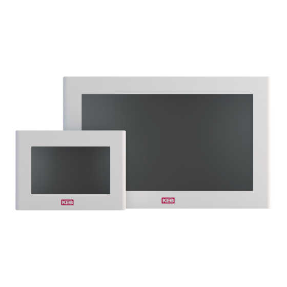 KEB COMBICONTROL C6 HMI Instruction Manual