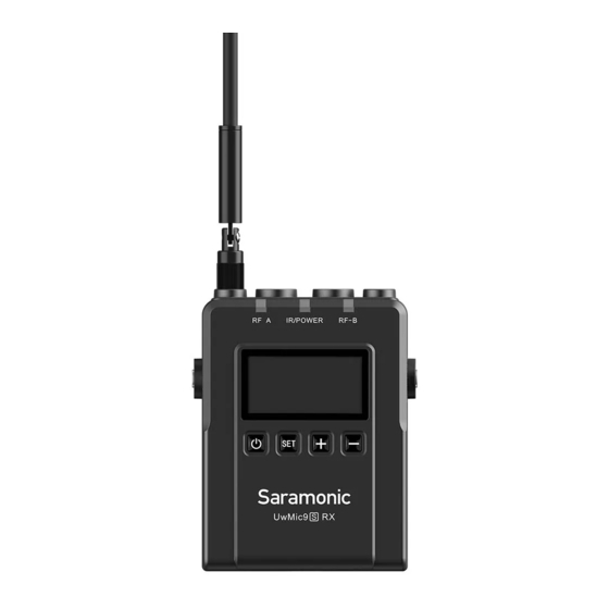 Saramonic UwMic9S User Manual