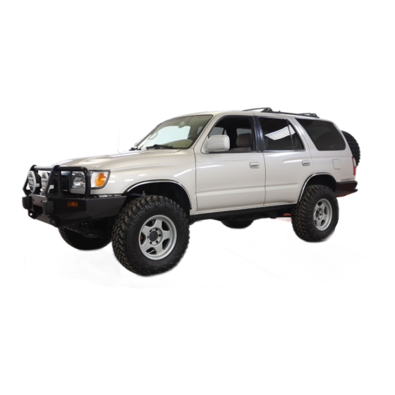 Toyota 4Runner 1998 Owner's Manual