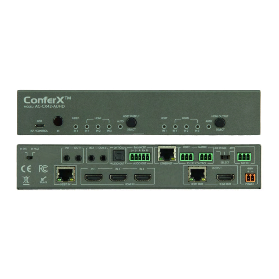 AVPro Edge AC-CX42-AUHD User Manual