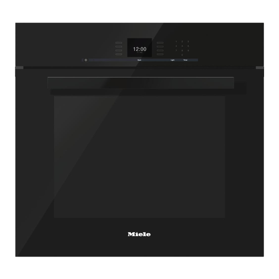 Miele H6680BPOB Operating And Installation Instructions