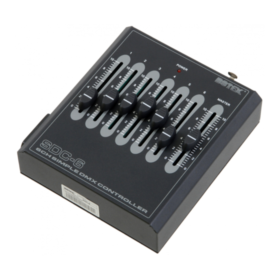 Botex SDC-6 User Instructions