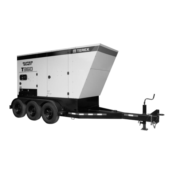 Terex Super Quiet T360 Service Manual