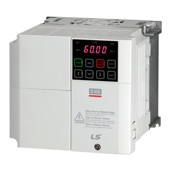 LSIS S100 Quick Start Manual