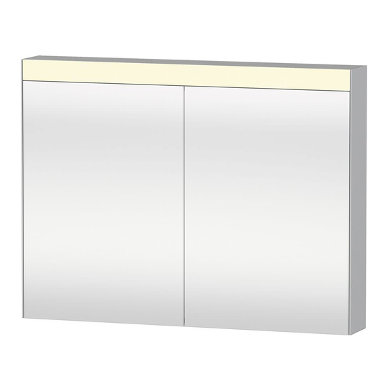 DURAVIT LM7822000000000 Mounting Instructions