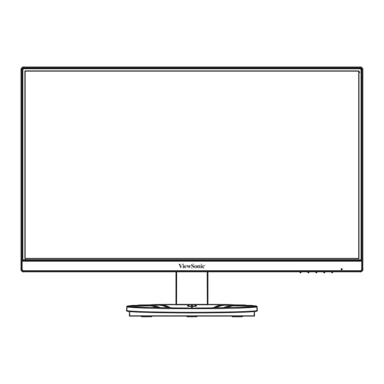 ViewSonic VX2716A Quick Start Manual