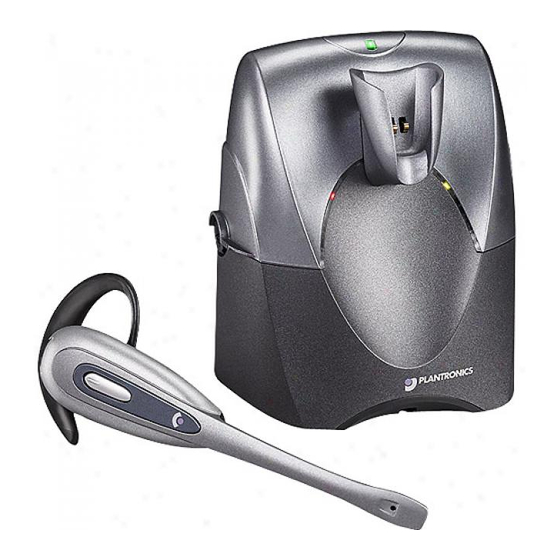 Plantronics VOYAGER CS60 Manual