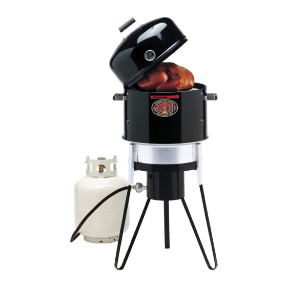 Brinkmann gas outlet smoker