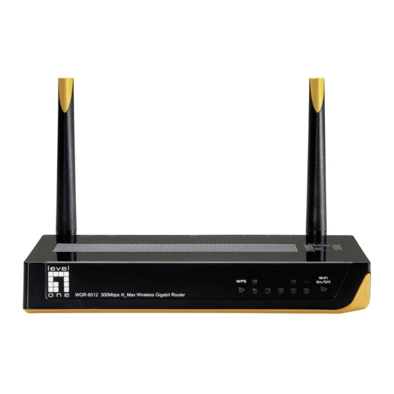 LevelOne WGR-6012 Specifications
