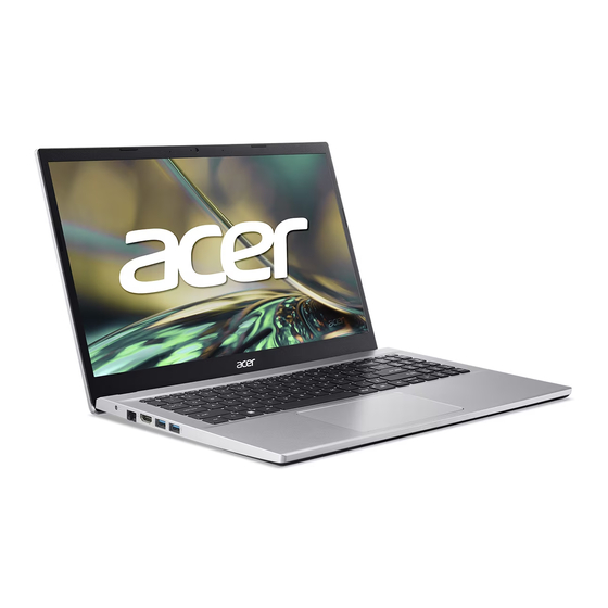 Acer Aspire One User Manual