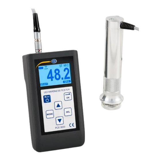 PCE Instruments 3000 Series User Manual