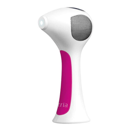 Tria HAIR REMOVAL LASER 4X Instructions For Use Manual