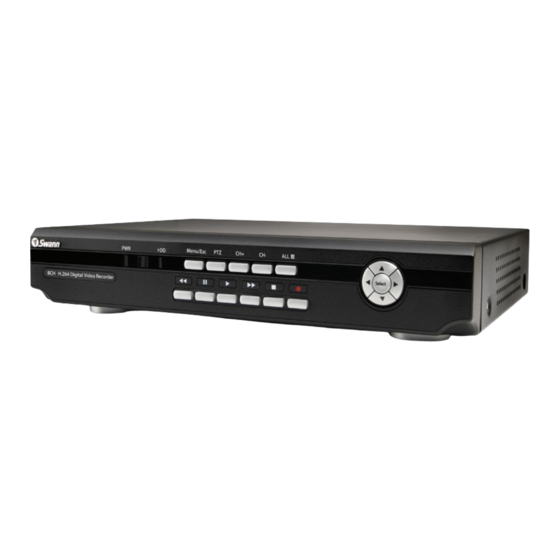 Swann DVR 2500 Firmware Update Manual