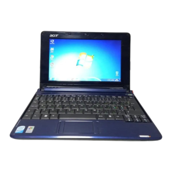 Acer Aspire One Installation Manual