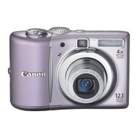 Canon A1100IS - PowerShot 12.1 MP Digital Camera User Manual
