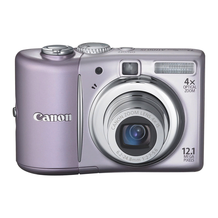 Canon PowerShot A1100 IS User Manual