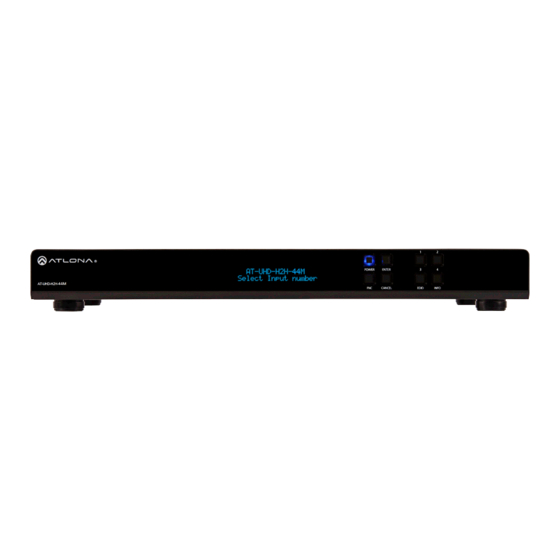 Atlona AT-UHD-H2H-44M User Manual