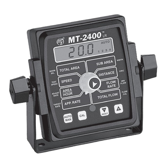 micro-trak MT-2400 LR Motor Controller Manuals