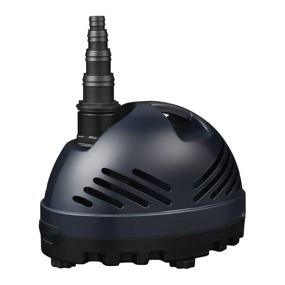 ubbink Cascademax Operating Manual
