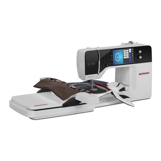 Bernina 780 Manuals