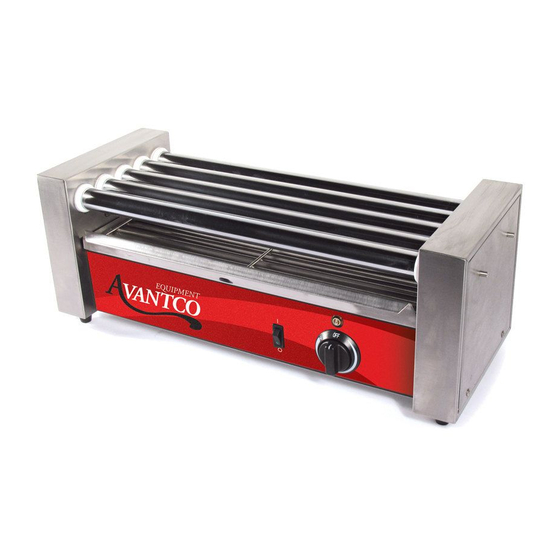 Avantco RG100 User Manual