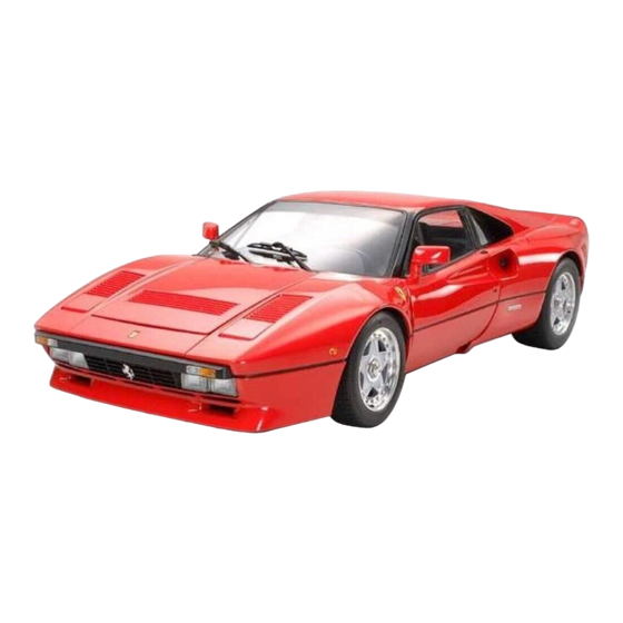 Tamiya Ferrari GTO Manuals