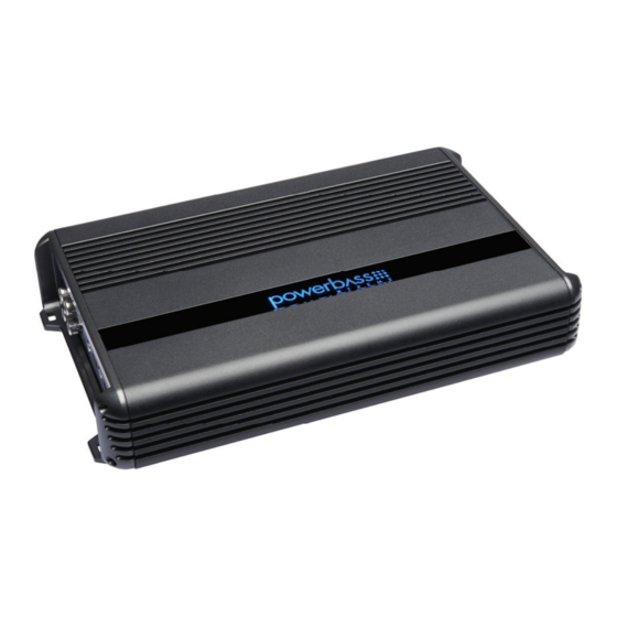PowerBass XMA-2200IR Owner's Manual