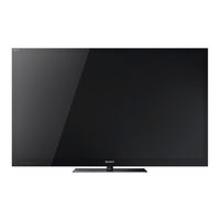 Sony KDL-55HX920 Operating Instructions Manual