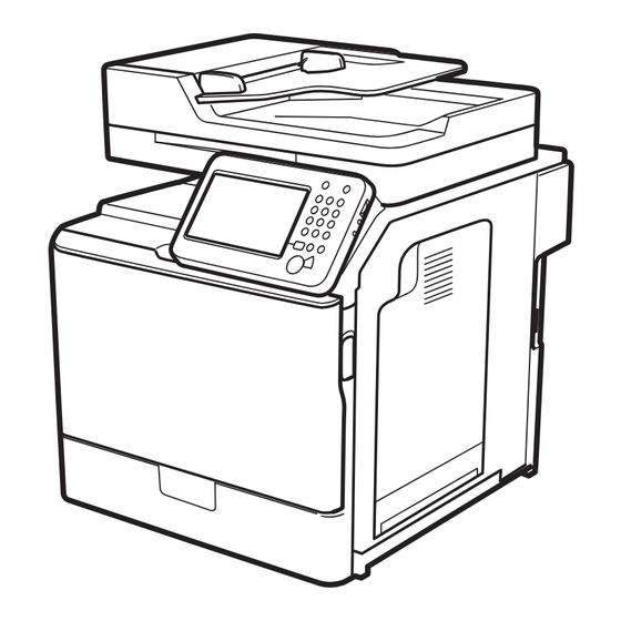 Canon ImageRUNNER C1335iF Getting Started