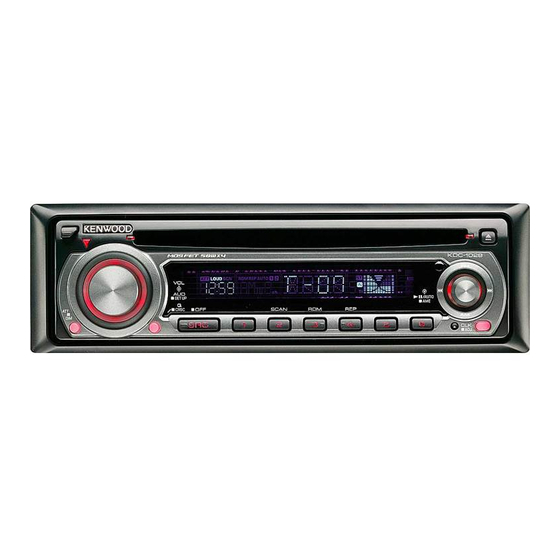 Kenwood KDC-1028 Service Manual