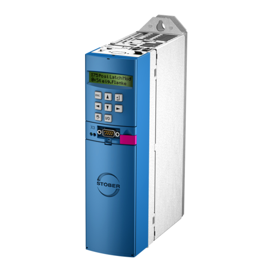 Stober POSIDRIVE MDS 5000 Operation Manual