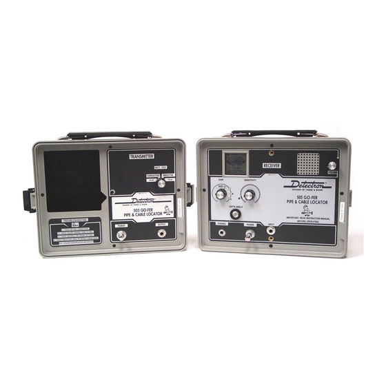 Tinker & Rasor 505 GO-FER Product Instructions