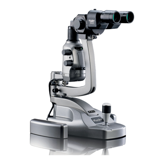 Keeler Z Series Instructions For Use Manual