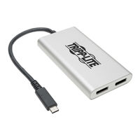 Tripp Lite Thunderbolt 3 Quick Start Manual
