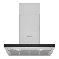 Siemens LC98BIT50I User Manual And Installation Instructions