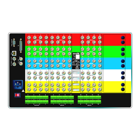 Kramer Sierra Pro XL 1608V5S Specifications