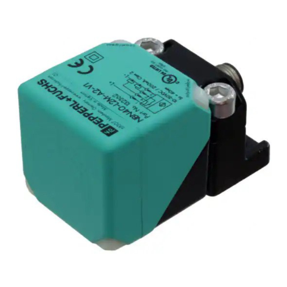 Pepperl+Fuchs NCN40-L2-N0-V1 Instruction Manual