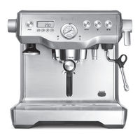 Breville Dynamic Duo BEP920BSS Instruction Book
