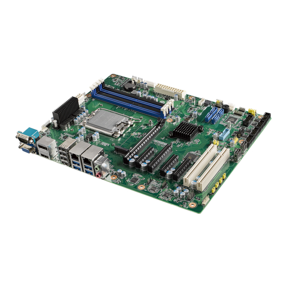 Advantech AIMB-788 Startup Manual