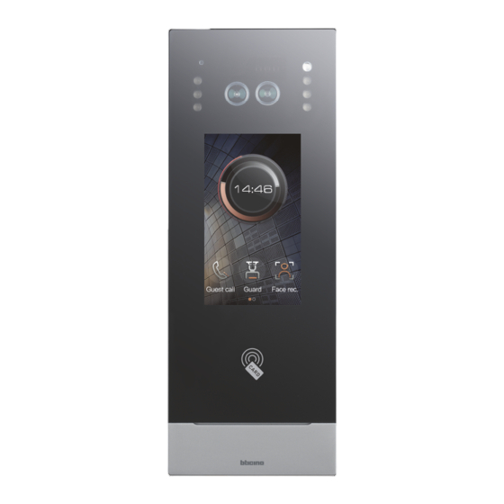 Bticino 374005 User And Installation Manual
