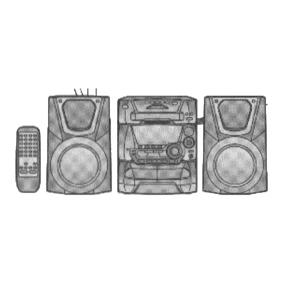 Panasonic SC-AK25 Operating Instructions Manual