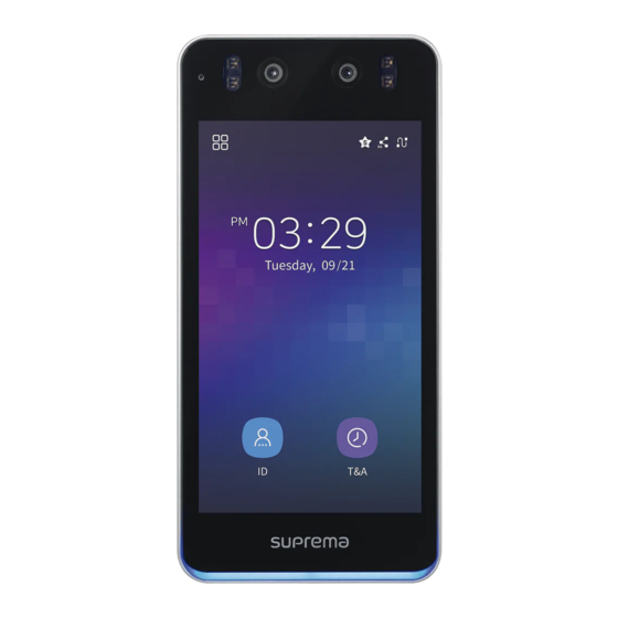 suprema BioStation 3 How To Install