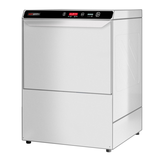 GGM gastro GSH360 Use And Maintenance Instructions