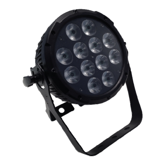 ShowPro LED Par Quad 12 User Manual