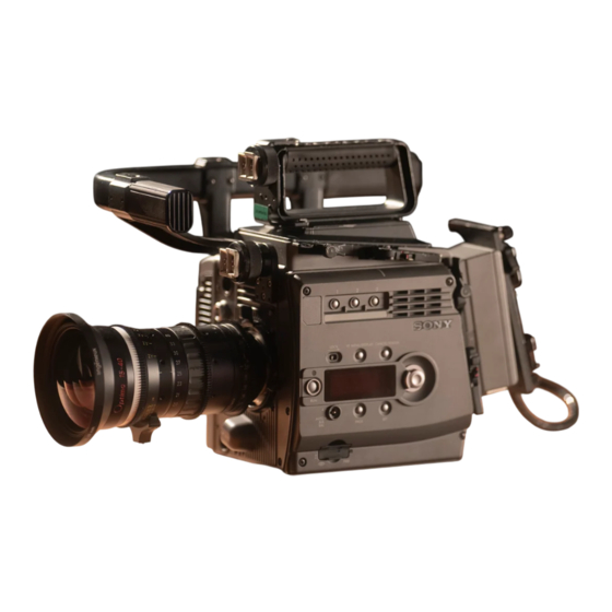 Sony F35 Operation Manual